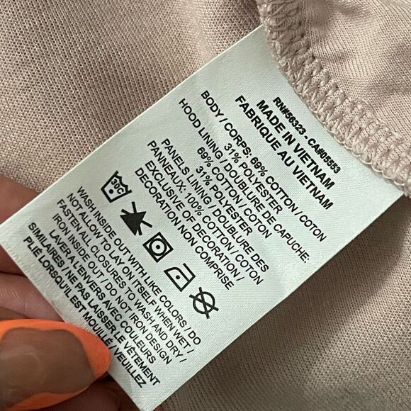 Nike Girls Tech Fleece Full-Zip Hoodie Pink Oxford Black Size Small CZ2570-601 - Picture 14 of 16